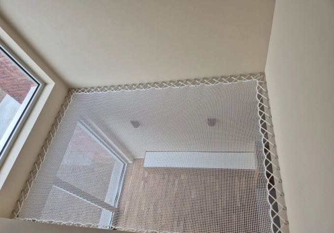 Installation of Safety Net in a Home